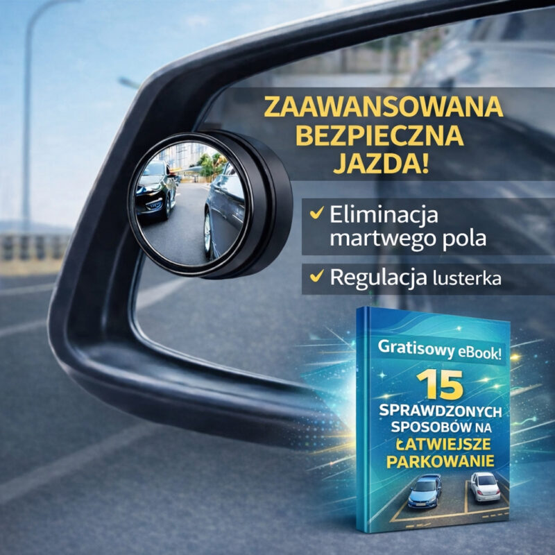 Bleni - Lusterka do martwego pola - 2 sztuki + eBook GRATIS!